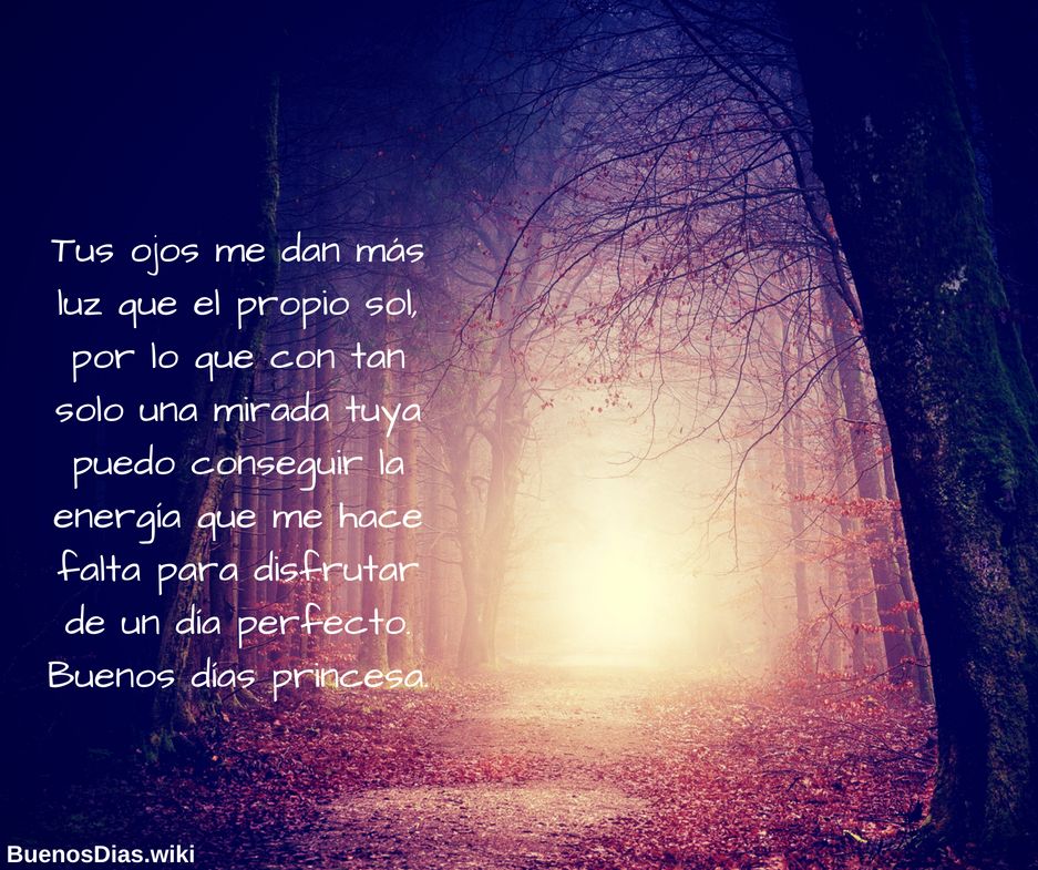Frases de buenos días bonitas